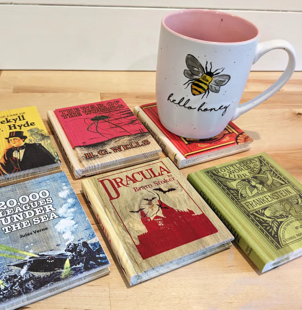 TrayTales™ Book Coaster